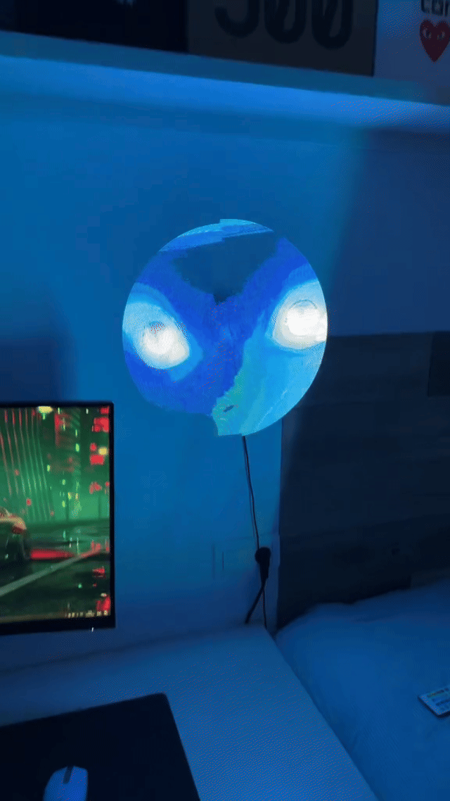 3D Holographic Projector Fan